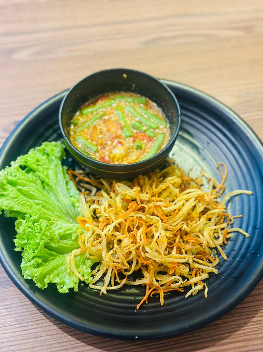 S11. Rama Fried Papaya Salad 拉玛炸木瓜沙拉