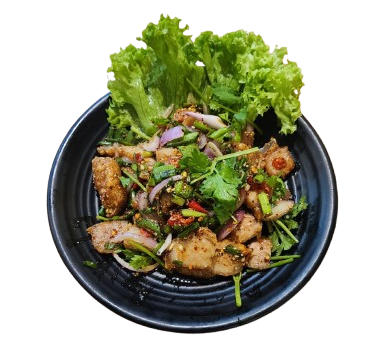 S12. Thai Pork Belly Salad (Moo Nam Tok) 泰式五花肉沙拉