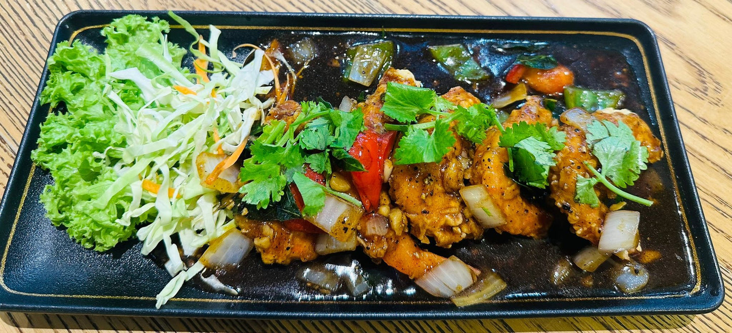 SF10. Black Pepper Prawn 炒黑胡椒虾