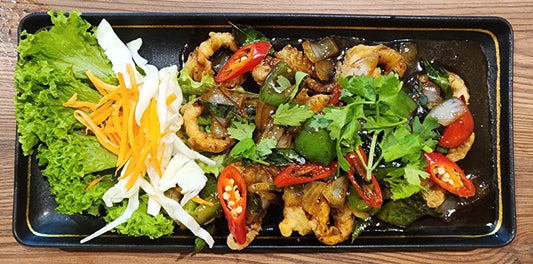 SF12. Black Pepper Squids  炒黑胡椒鱿鱼