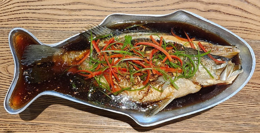 SF5.Steamed Fish in Soya Sauce 酱油蒸鱼