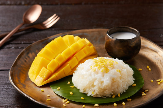D1.Thai Mango Sticky Rice 泰式芒果糯米饭甜点